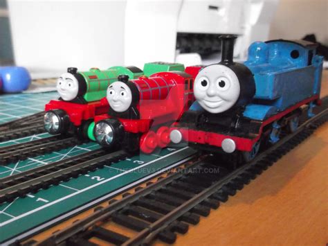 Thomas, Mike and Rex by TheblueV3 on DeviantArt