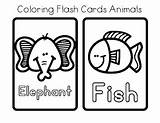 Animal Printable coloring flashcards By Learning Legado  TPT sketch template