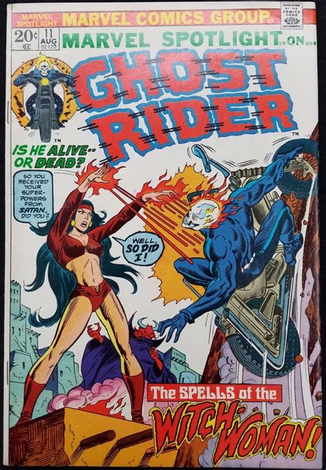 | Marvel Spotlight (1971) #11 FN/VF Ghost Rider Johnny Blaze