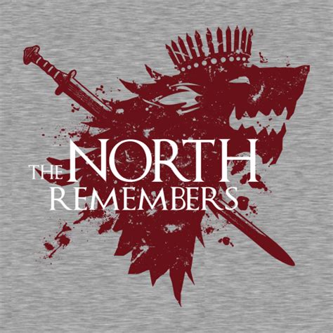 The North Remembers | Game Of Thrones T-shirts | Redwolf