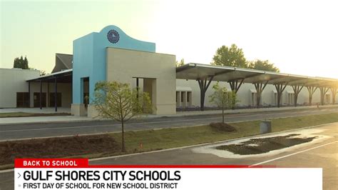 Gulf Shores City Schools: First day of school for new district | WEAR