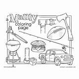 Manly Adult Coloring Pages sketch template