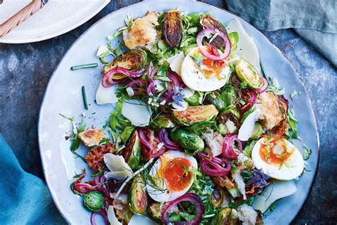 Brussels sprout salad anchovy dressing Shannon Bennett - Recipes ...