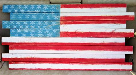 Distressed wooden American flag | Wooden flag, Wooden american flag, Distressed american flag