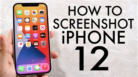 How To Screenshot On iPhone 12 / iPhone 12 Pro / iPhone 12 Mini & iPhone 12 Pro Max! - YouTube