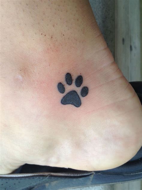 96 Best Best Paw Print Tattoo Meanings and Designs | Tattoos, Paw print tattoo, Tattoos with meaning