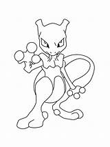 Pokemon Mewtwo coloring Pages  Free Printable sketch template