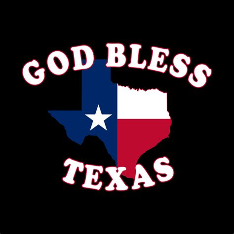 God Bless Texas - God Bless Texas - Pin | TeePublic