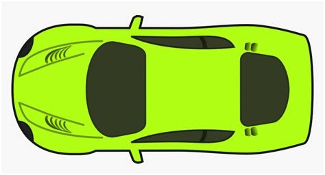 Race Car Racing Cars Clip Art - Birds Eye View Car Diagram, HD Png Download - kindpng