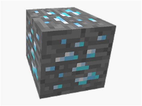 Minecraft Diamond Block Transparent, HD Png Download - kindpng