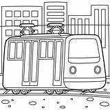 Train Coloring Pages  Easy Printable sketch template