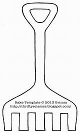 Rake Coloring Page Coloring Pages sketch template