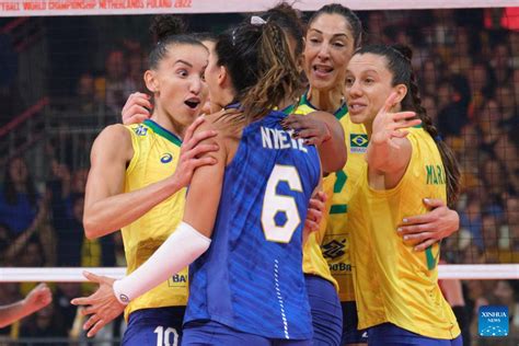 2022 Volleyball Women's World Championship final: Brazil vs. Serbia-Xinhua