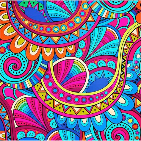 Coloring Book Art, Mandala Coloring, Colorful Drawings, Art Drawings, Mandala Wallpaper, Canvas ...