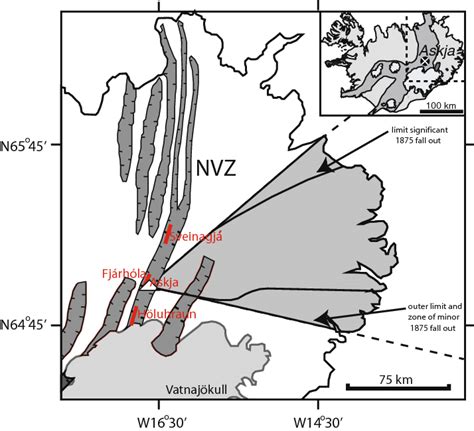 Geologic setting of the Askja volcano: The Askja central volcano is ...