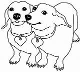 Cute Baby Weiner Dog Coloring Pages sketch template