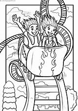 Amusement Park 8  Coloring Pages 24 sketch template