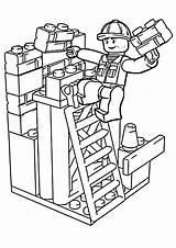 Printable Lego Coloring Pages sketch template