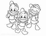 Huey Dewey And Louie coloring Page  Download Print Or Color Online sketch template