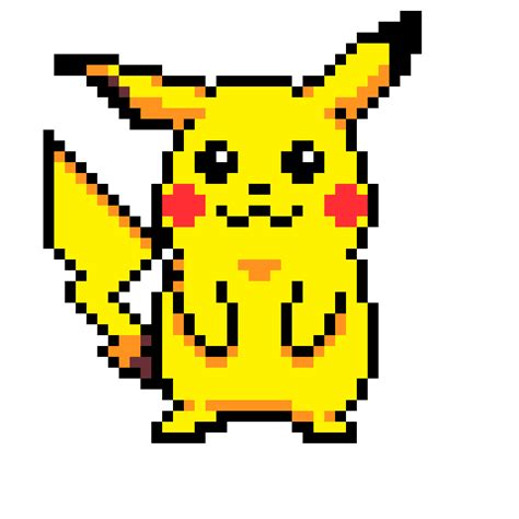 Pikachu pixel art by jmhj816 on Newgrounds