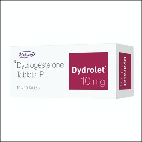 Dydrogesterone Tablet 10 Mg, Packaging Type: Box, Packaging Size: 10x10 Alu Alu, Rs 350/stripe ...