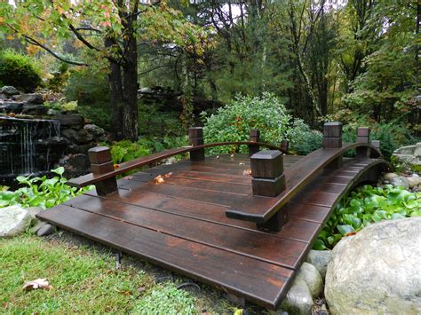 Pin by Ewa on Backyard Patio Ideas | Garden bridge design, Japanese water gardens, Japanese ...