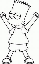 Free Printable Simpsons Dibujo Para Imprimir  Bart Simpson sketch template