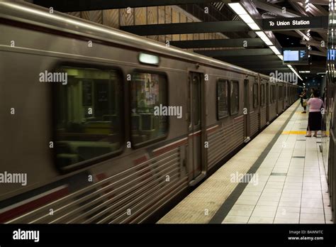 Subway in Los Angeles California Stock Photo - Alamy