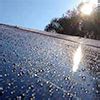 Solar cell also generates electricity from raindrops on rainy days
