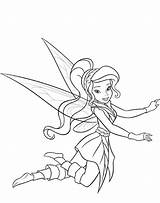 Tinkerbell Vidia Coloring Page  Vrogueco sketch template