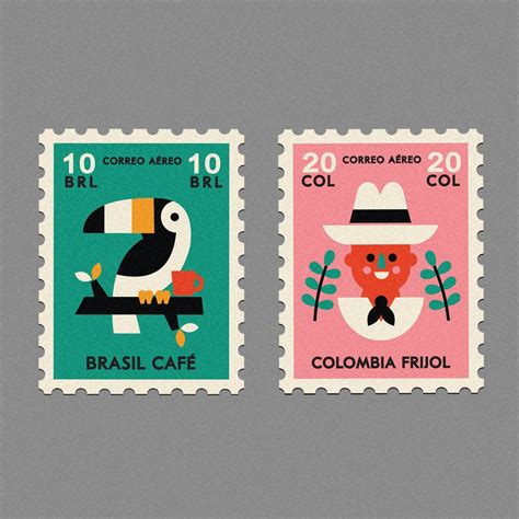 Ryan Chapman on Twitter | Postage stamp design, Stamp design, Graphic design posters