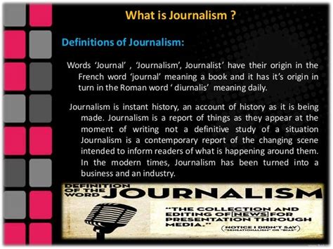 What is Journalism ? Types and Role of journalism.