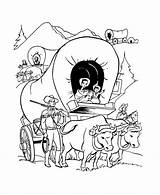 Wagon Coloring Page sketch template