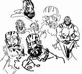 「first Ever Sketches Of grog Gettin Into A Rhythm For Drawin」Apollo💖💀の漫画 sketch template