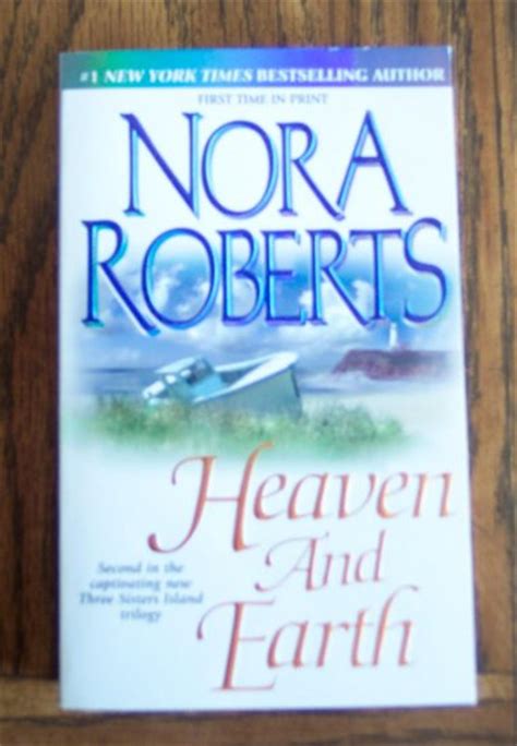 Nora Roberts HEAVEN AND EARTH Romance Suspense Jove Fiction Three ...