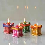 Buy ATUL TERRACOTTA Clay Diya For Puja Diwali Decoration Items Terracotta Candles For Home ...