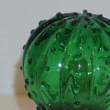 1990s Vintage Italian Vivid Green Murano Glass Small Cactus Plant in G – Cosulich Interiors ...