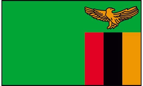 Zambia Flag Eagle