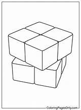 40  Rubiks Cube Coloring Pages Free Printable PDF JPG PNG & Online sketch template