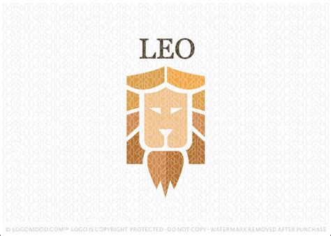 Leo Lion - Buy Premade Readymade Logos for Sale