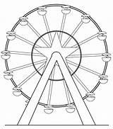 Ferris Wheel 7 Coloring Page  Free Printable Pages For Kids sketch template