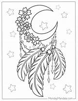 Free Printable Moon Coloring Pages sketch template