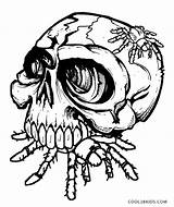 Coloring Sheets Printable Skull sketch template