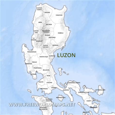 Map Of Luzon With Provinces - Fall Foliage Map 2024