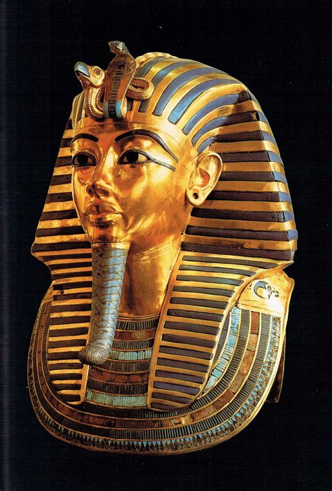 Exquisite Funeral Mask of Tutankhamon