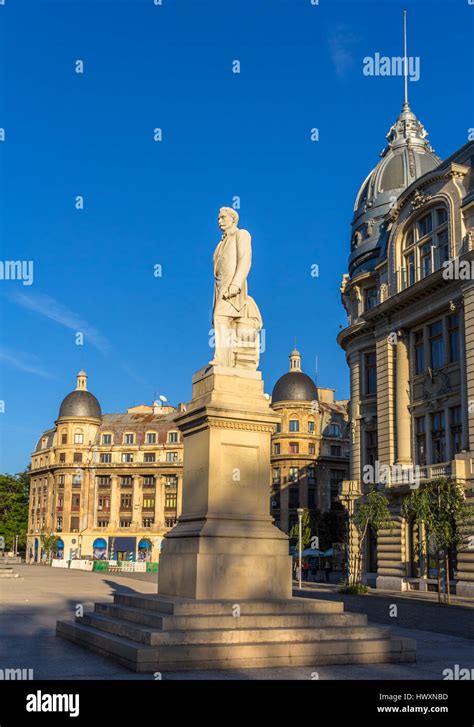 Monument to Spiru Haret in Bucharest, Romania Stock Photo - Alamy