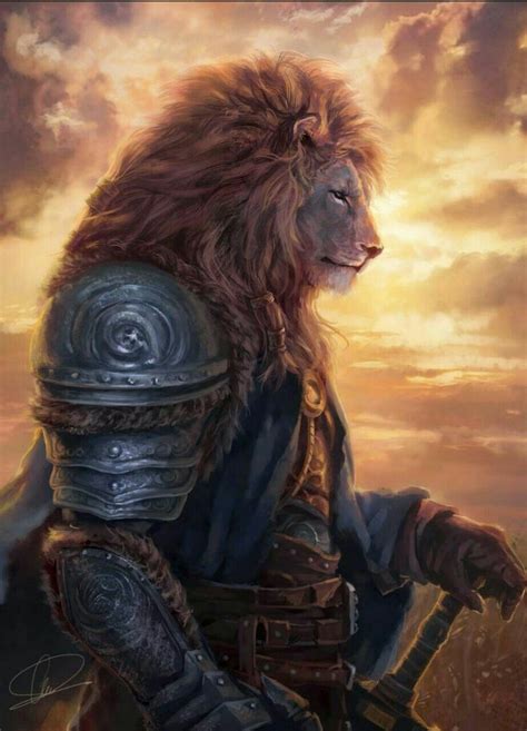 Pin by Pao López on Lion & Eagle | Furry art, Lion art, Fantasy