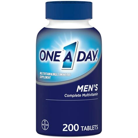 One A Day Men's Multivitamin Tablets, Multivitamins for Men, 200 Count ...