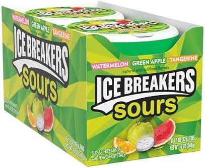 Amazon.com : ICE BREAKERS Coolmint Sugar Free Breath Mints Tins, 1.5 oz (8 Count) : Everything Else
