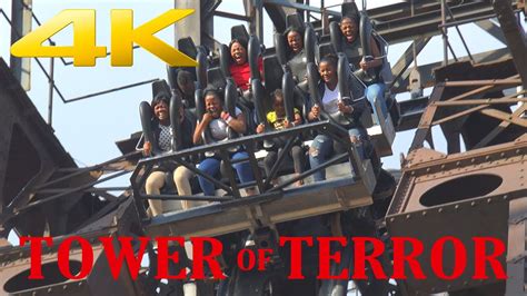 4K | Most scary coaster: Tower of Terror in South Africa - YouTube